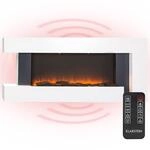 Klarstein Studio Light & Fire 2 - Elektrokamin mit LED-Flammenillusion, Elektro Kamin