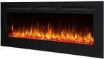 BALDERIA Elektrokamin Fiamma 60" | Elektrischer Einbaukamin mit 3D-Flammeneffekt 