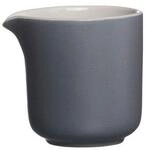 Ritzenhoff & Breker Milchk&auml;nnchen Jasper, Gie&szlig;er aus Keramik, 170 ml, Grau,