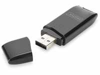 ASSMANN DIGITUS DA-70310-3 USB 2.0 Multi Card Reader, schwarz