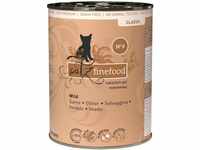catz finefood N° 9 Wild Feinkost Katzenfutter nass, verfeinert mit Kartoffel &