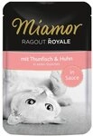 Miamor Ragout Royale in Sauce Thunfisch & Huhn 22x100g