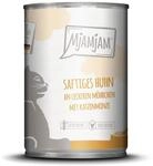 MjAMjAM - Premium Nassfutter f&uuml;r Katzen - saftiges Huhn an leckeren M&ouml;hrchen, 1er