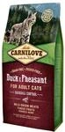 CARNILOVE Feline Pollo PATO FAISAN Hairball Control 2KG
