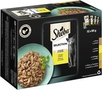 Sheba Selection in Sauce im Multipack 4x 12x85g Katzenfutter
