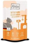 Katzen Nassfutter: Saftiges Huhn an leckeren M&ouml;hrchen -12er-Pack, hoher