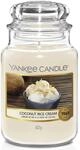 Yankee Candle Duftkerze, Glas, Creme, 623g