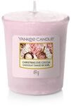 Yankee Candle Christmas Eve Cocoa Votivkerze, Wei&szlig;