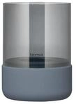blomus | Windlicht | Calma | Beton/Smoke Glas Steel Gray | S | 10x10x14cm |...