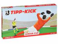 TIPP-KICK Junior Cup mit Bande 82x56 cm – Spielfertiges Set mit 2X Spieler, 2X