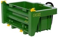 Rolly Toys rollyBox John Deere Traktoranh&auml;nger (Kippfunktion, Farbe gr&uuml;n, f&uuml;r