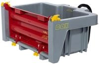 RollyToys rollyBox Traktoranh&auml;nger (Kippfunktion, Farbe grau/rot, f&uuml;r Kinder...