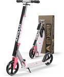 Apollo Phantom Pro City Scooter - XXL-R&auml;der, faltbar, h&ouml;henverstellbar, Tretroller