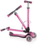 Globber Elite Deluxe Lights &ndash; Tretroller Kinder, 120/80 mm, ABEC 5, 3-r&auml;drig,