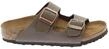 Birkenstock Kids Arizona 552893, Unisex-Kinder Pantoletten, Braun (Mocca), 30 EU