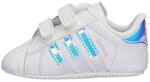 adidas Superstar Crib, Unisex Baby Gymnastikschuhe, Wei&szlig; (FTWR White/FTWR White/Core