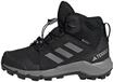 adidas Unisex Kinder Terrex Mid GORE-TEX Hiking Shoes, Core Black / Core Black, 33 EU