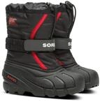 Sorel KIDS FLURRY Schneestiefel f&uuml;r Unisex Baby, Schwarz (Black x Bright Red) -