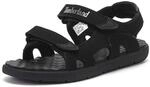 Timberland , Unisex-Kinder Sandalen, Schwarz (Black Xv0), 29 EU
