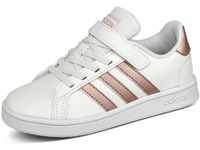 Adidas Grand Court C Sneakers, Weiß (Cloud White/Copper Met./Light Granite),...