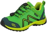 Br&uuml;tting Unisex Kinder Guide Trekking- & Wanderhalbschuhe, Gr&uuml;n/ Petrol/ Lemon, 35