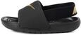 NIKE Kawa Sneaker, Schwarz/metallisches Gold, 22 EU