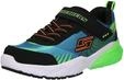 Skechers Jungen Thermoflux 2.0 Kodron Sneakers,Sports Shoes, Blue Lime Textile Black