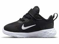 Nike Revolution 6 Kinder Sneaker, Black/White-Dk Smoke Grey, 31.5 EU