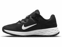 Nike Revolution 6 Flyease Shoes, Black White Dk Smoke Grey, 29.5 EU