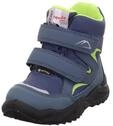 Superfit Jungen Glacier Varmt foret gore-tex Schneestiefel, Blau Gr&uuml;n 8010, 21 EU