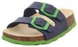 Superfit Fussbettpantoffel Hausschuhe 0-800111 PantoffelnBlau Gr&uuml;n 820027 EU Jungen