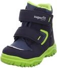 Superfit Unisex Kinder Husky1 Warm Gef&uuml;tterte Gore-tex Schneestiefel, Blau Gr&uuml;n