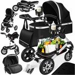 KESSER&reg; Loops 4 in 1 Kinderwagen Kombikinderwagen Komplett-Set inkl. Babywanne &