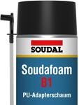 Soudal Soudafoam B1, Montageschaum, 750ml, mit Adapterr&ouml;hrchen