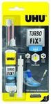 UHU Turbo FiX&sup2; Flex 10 g, Super schneller, transparenter 2-Komponenten
