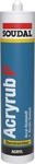Soudal Maleracryl Acryrub P, 310ml, weiss