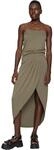 Urban Classics Damen Kleid Ladies Viscose Bandeau Dress TB1508, Midi, Gr. Medium,
