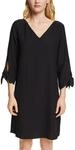 ESPRIT Collection Damen 990eo1e303 Kleid, Schwarz, 32 EU