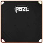 PETZL Tarp Seilplane aus Polyester in der Farbe Schwarz mit 4 Schlaufen, Ma&szlig;e: 140cm