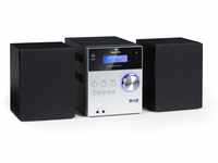 auna MC-20 DAB - Micro-Stereoanlage, Mini-Stereoanlage, HiFi-Stereoanlage,...