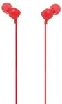 JBL T160 Tune In-Ear-Kopfh&ouml;rer mit Mikrofon, kabelgebunden, Rot