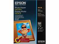 EPSON Foto Papier glänzend 200g/m2 127 x178 mm 50 Blatt 1er-Pack