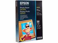 EPSON Foto Papier glänzend 100x150mm 100 Blatt 1er-Pack