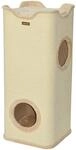 nanook Kratztonne Kratzbaum Square, XXL H&ouml;he 100 cm, robust und stabil - beige
