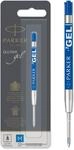 Parker QUINK Nachf&uuml;llmine f&uuml;r Geltinte | mittlere Schreibspitze (0,7 mm) | blau | 1