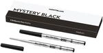 Montblanc 128211 Refill BP M 2 x 1, Schwarz (Mystery Black); PF