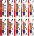 STABILO - Druck-Kugelschreiber - pointball | 10x 2er Pack, blau