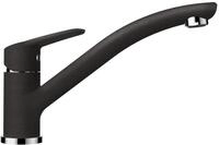 SCHOCK K&uuml;chenarmatur DAJA Onyx &ndash; schwarze Hochdruck Armatur mit Festauslauf und