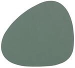 LindDNA Glasuntersetzer Curve Leder Nupo Metallic, Ma&szlig;e: 13cm x 11cm x 0,2cm,...