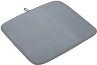 KitchenCraft Absorbierende Geschirr-Abtropfmatte aus Mikrofaser-Polyester - 45 x 40